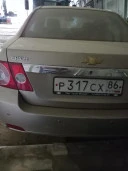 Транспортное средство CHEVROLET, KLAL (Epica),  2008 года изготовления, идентификационный номер  (VIN) ХUULF69KJ80024119