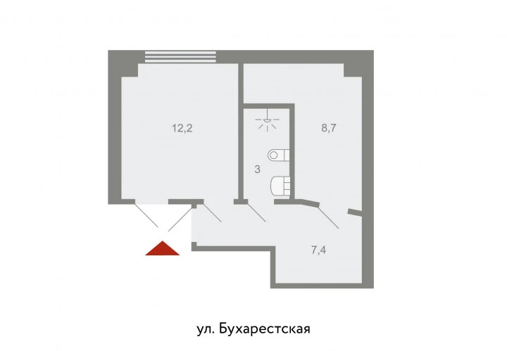 Помещение свободного назначения во Фрунзенском районе на Бухарестской улице