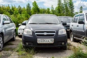 Легковой автомобиль CHEVROLET, KLAS (T200/Chevrolet Aveo), 2008 года выпуска, гос. номер Е 034 ХА 48, идентификационный номер (VIN): XUUSA697J70000150, модель, номер двигателя  F14D3 560404K, цвет кузова  черный