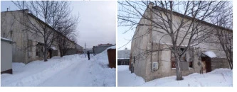 Имущественный комплекс, состоящий из здания склада (1 214,4кв.м.) и склада готовой продукции (752,1кв.м.), с правом аренды ЗУ площадью 2 222кв.м., по адресу: Магаданская область, г Магадан, ул. Пролетарская, д 43