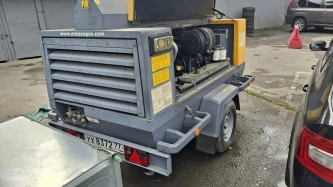 Прицеп на специальном шасси с компрессорной установкой ATLAS COPCO XATS156DD