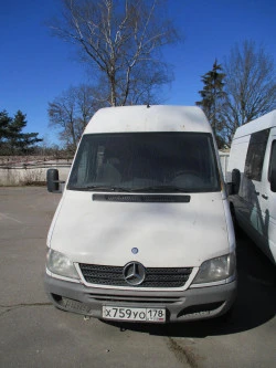 Лот № 2. Фургон цельнометаллический MERCEDES-BENZ-2232E1