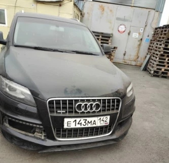 Продается, Audi Q7, черный, 2009 года,  г. Кемерово