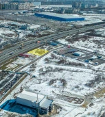 Продается  последний участок площадью-20 соток с прямым съездом и выездом на КАД в развитом торгово - индустриальном парке KAD GATE PARK (площадью 8га) у развязки КАД и проспекта Энгельса.