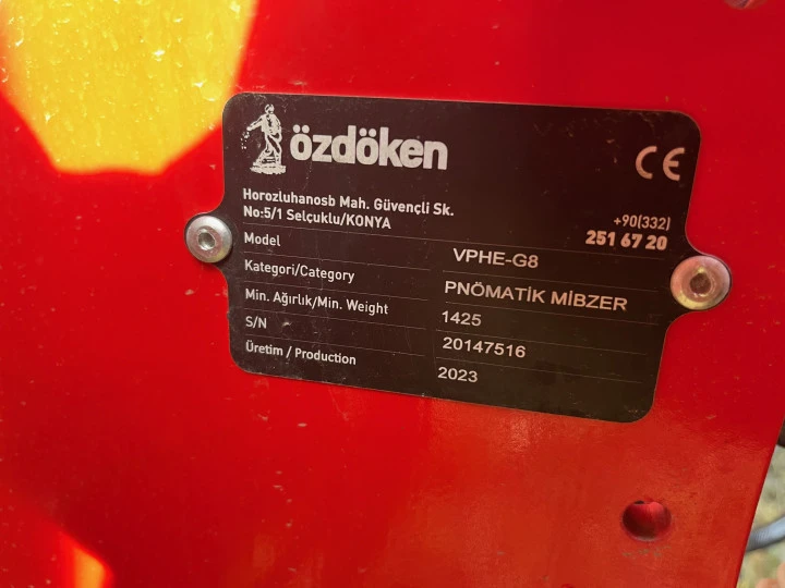 Сеялка пропашная анкерная OZDOKEN VPHE-G8, г. Краснодар