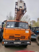 Автогидроподъемник ПСС-121.22-07 на шасси КАМАЗ-43253 (подъемник автомобильный 59080N)
