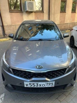 KIA Rio, серый, 2020