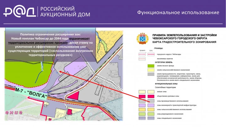 Производственно-складская площадка с ж/д веткой у трассы М-7 общей площадью 18 667 кв. м