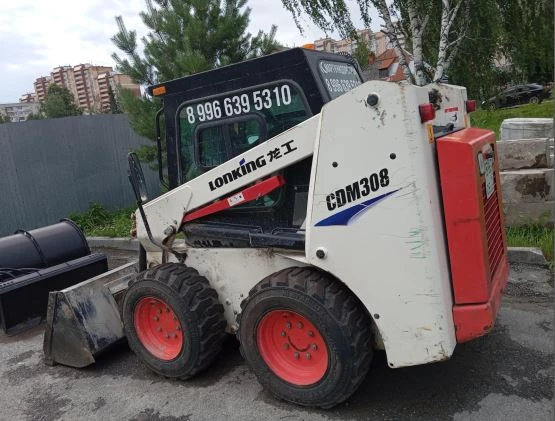 Трактора, комбайны и специальные автомашины Погрузчик малогабаритный LONKING CDM308 2023 года выпуска