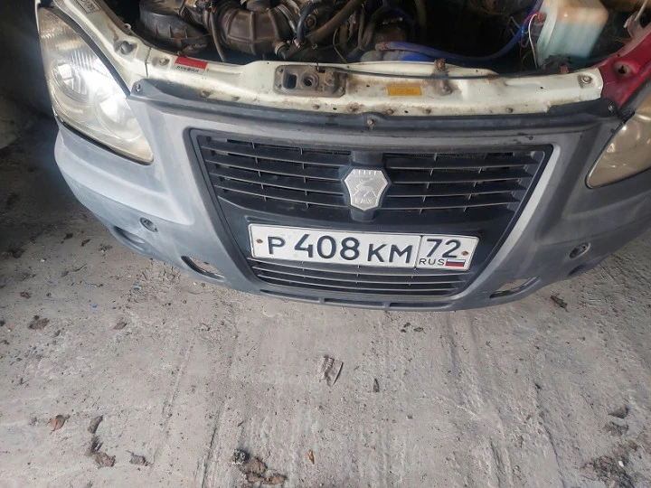 Грузовой фургон цельнометаллический (7мест)ГАЗ 27055 2012 года выпуска