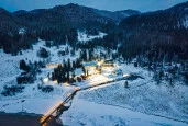 Премиальный загородный комплекс «Ойер Парк Отель» в Горном Алтае.