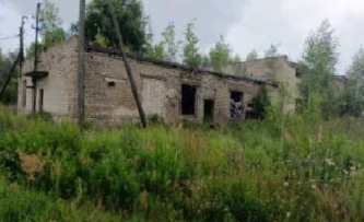 Нежилое здание, 1-этажное, площадь 405,1  кв. м, земельный участок, пл. 1550 кв.м., : Ярославская обл., Некрасовский р-н, Боровской сельский округ, д. Яснищи