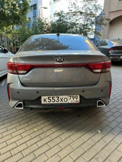 KIA Rio, серый, 2020