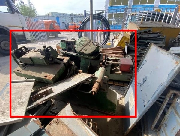 лом черного металла, общий вес 1161,00 кг, реестровый номер 0024КДЗ0000058