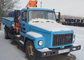Автомобиль бортовой с КМУ ГАЗ-3309