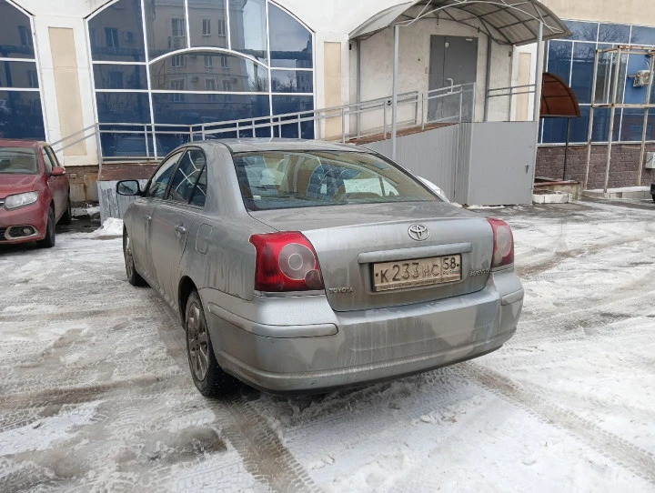Автомобиль Toyota Avensis, год выпуска: 2007, VIN SB1BR56L40E194973.