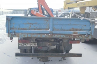 Автомобиль бортовой с КМУ ГАЗ-3309